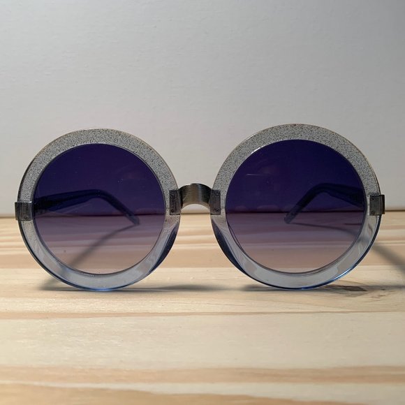COPY - Wildfox Malibu Blue Oversized Sunglasses - Picture 1 of 7